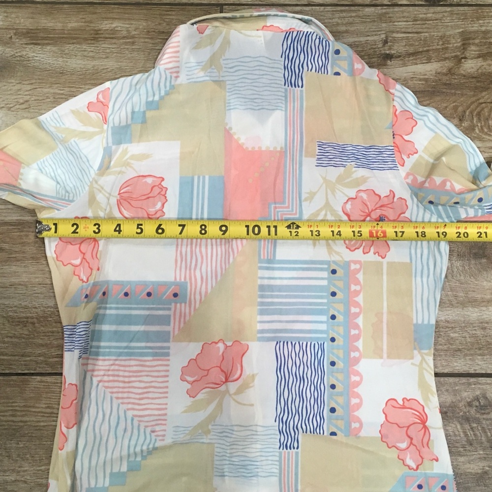 Vintage Montgomery Ward Blouse Top - Picture 6 of 6
